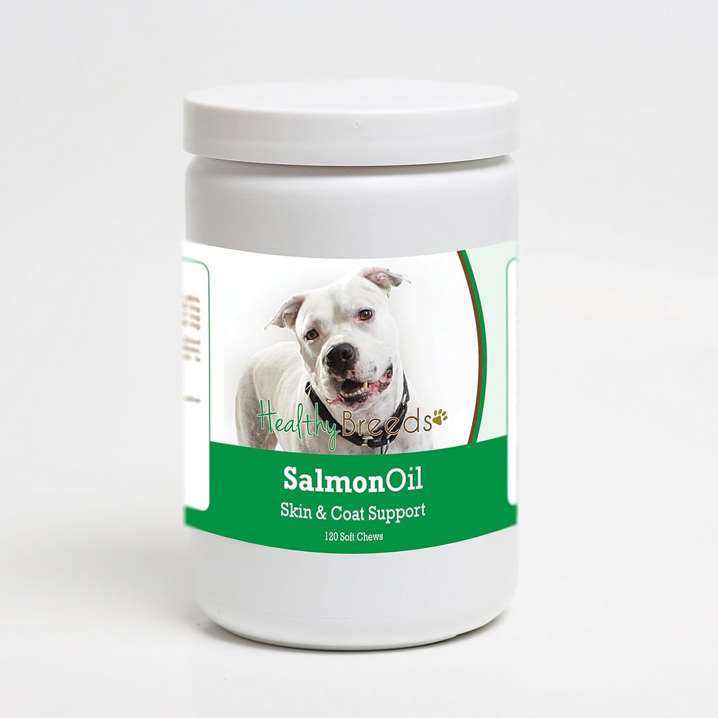Sunn Avler Pit Bull Salmon Oil Myk Chews 120 greve