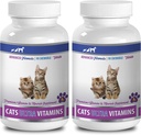katt velvære behandlere - Ultra vitaminer for katter - sunne mineraler og vitaminer Formula - Chews - kalsium for katter - 2 flasker (180 behandlinger)