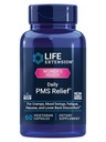 Livsforlengelse Daglig PMS Relief, Menstruasjonskomfort Supplement, PMS-Relaterte Kramper, Nedre rygg ubehag, Mood, Ginger, Magnesium, B6, Glutenfri, Ikke-GMO, 60 Kapsler
