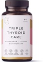 Palak Note Miduty Triple Thyro Care - Selenium, Sea Kelp, L-tyrosin, sink, Ashwagandha, B1 (pakke med 60 kapsler)