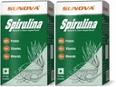 Spirulina Capsules – Naturens eget supermat og ernæringstilskudd, Spirulina for full kroppsstøtte – 60 kapsler (pakke på 2)