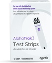 AlphaTrak 3 teststriper for bruk med AT3 blod glucose overvåkingssystem for katter, hunder og hester, 50 teller