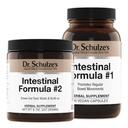 Dr. Schulzes intestinal formel #2 (8 ovner) og intestinal formel #1 kapsler (90 kapsler) - økologiske herbal kosttilskudd