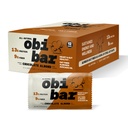 Obi Bar Sjokolade Almond - Protein og havre Fiber Bar ® All-Naturlig | Elegant Søtt Smak | 100% Cocoa, Almond Chunks | MADE Med AVOCADO OIL | Egg Hvitt Protein | Soya Gratis, Smørfri, Ingen Sukker Alkohol, Ingen Seed Olier | 2.4oz, 12 Pack