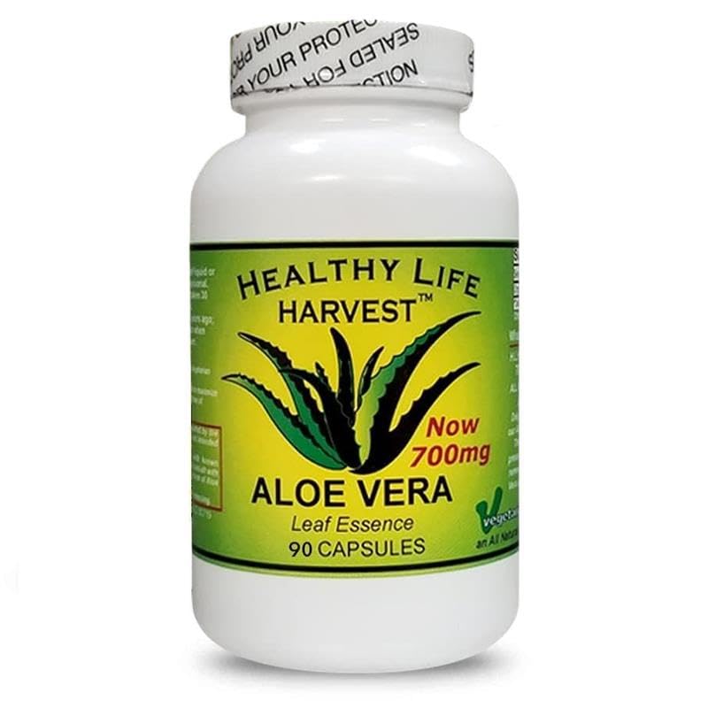 ICAloe Capsules - IC Kosttilskudd, Ikke-GMO, Interstitiell Cystitis i 30 år - Vegetarian - Hver flaske har 90 - 700 mg caps