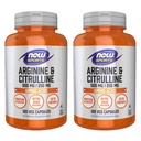 Arginin & Citrulline 500/250 mg - 120 kapsler (2 pakke)