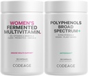 Codeage Immune Support Multivitamin for kvinner + Antioksidanter Bundle