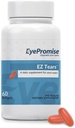 Øyepromise EZ Tårer Øyevitamin - 60 Softgels, 30-dagers forsyning - Øye Supplement med Omega 3s, Primrose Olje & Turmeric Root Extract - Mål Øye Irritation, Tørrhet, Itchiness & Rødhet