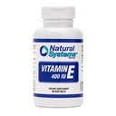 Vitamin E 60 Softgels 400 IU by Natural Systems - vitamin E Kosttilskudd Immunsystem Støtte * - vitamin E Softgels Hudpleie - Naturlig Vitamin E Ikke-Sugar, Ikke-kunstig Flavors eller Preservatives