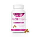Humann SuperBerine Berberine Supplements, sunn metabolisme og blod sukker støtte - klinisk undersøkt ingrediens - høy absorbens, konsentrert dose formel med Olive Leaf Extract - 30 kapsler