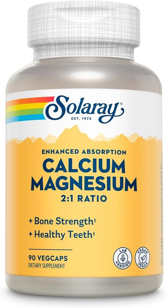 Kalsium og magnesium - Full rekke Aminosyre Chelater i en spesiell urtbase (90 kapsler)