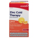 Leder Sink Cold Therapy Chewable Tabletter, Ikke-Drowsy Homeopatisk Sink Supplement, Reduserer Varighet og Sværhet av kalde symptomer, Raskt fungerende Cold Remedy, Citrus Flavor, Sukkerfri, 25 greve