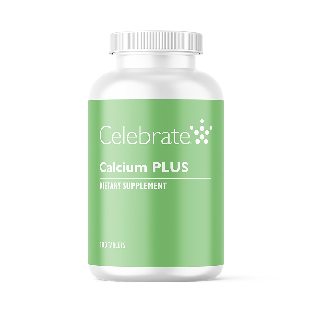 Celebrate vitaminer Kalsium Plus – 600 mg kalsiumcitrat, 600 IU vitamin D3 & 50 mg Magnesium for Post Bariatrisk kirurgi - Glutenfri og sukkerfri - 180 Ikke-chewable tabletter