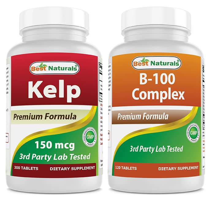 Kelp Supplement 150 Mcg & B-100 kompleks