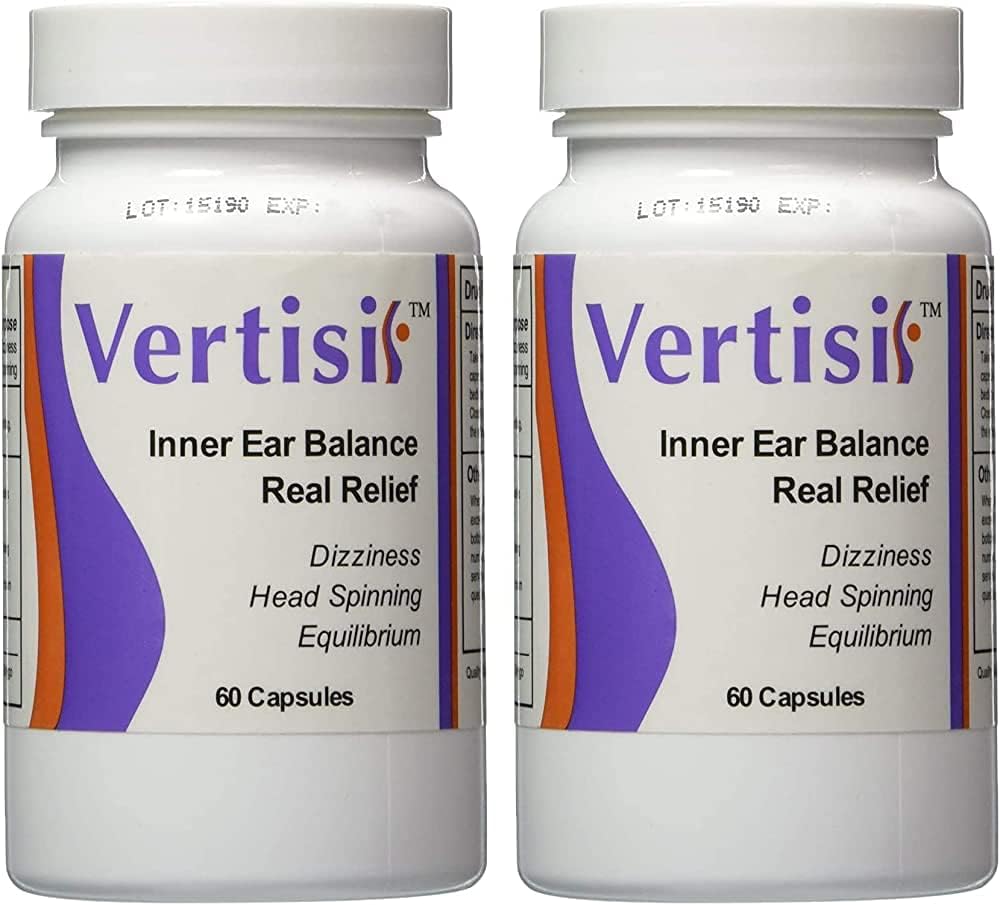 Slette Vertigo Med Vertisil Garantert, 60 kapsler (Pack of 2) ...