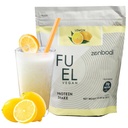 Drivstoff vegansk protein pulver sitron - 21g protein hver servering, Delicious plantebasert blanding for muskelvekst, laget fra pea, med vegansk D3, ingen kunstige flavorer, Glutenfri