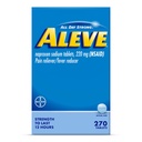 Aleve smerte Reliever & Fever Reduser Tabletter, Naproxen Natrium, hodepine, rygg og kroppen smertestillende medisin, 270 teller