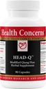 Helse bekymringer Head-Q – Herbal Supplement for tentsion & Sinus hodepine støtte – Qiang Huo Kinesisk Herbal formel med Magnolia, Chaste Tree, Turmeric – Sirkulasjonsstøtte – 90 kapsler