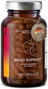 CLAV Meno Balance - Menopause Support - med Wild Yam Root, Rød Clover, Siberian Rhubarb - Hot Flash Relief, Mood Swings & Muti-Simptom Support -120 kapsler