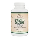 NAC Supplement N-Acetyl Cysteine (1000mg Per Serving 500mg Per Cap, 210 kapsler) (treparts testet) med Odor maskering teknologi for å øke glutathion nivåer av dobbel tre