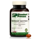 Standardprosess Sojabean Lecithin - Hjernens helsestøtte Supplement - ernæringsmessig hele matbasert kosttilskudd med essensielle fettsyrer fra Sojabean Lecithin - 240 Softgels