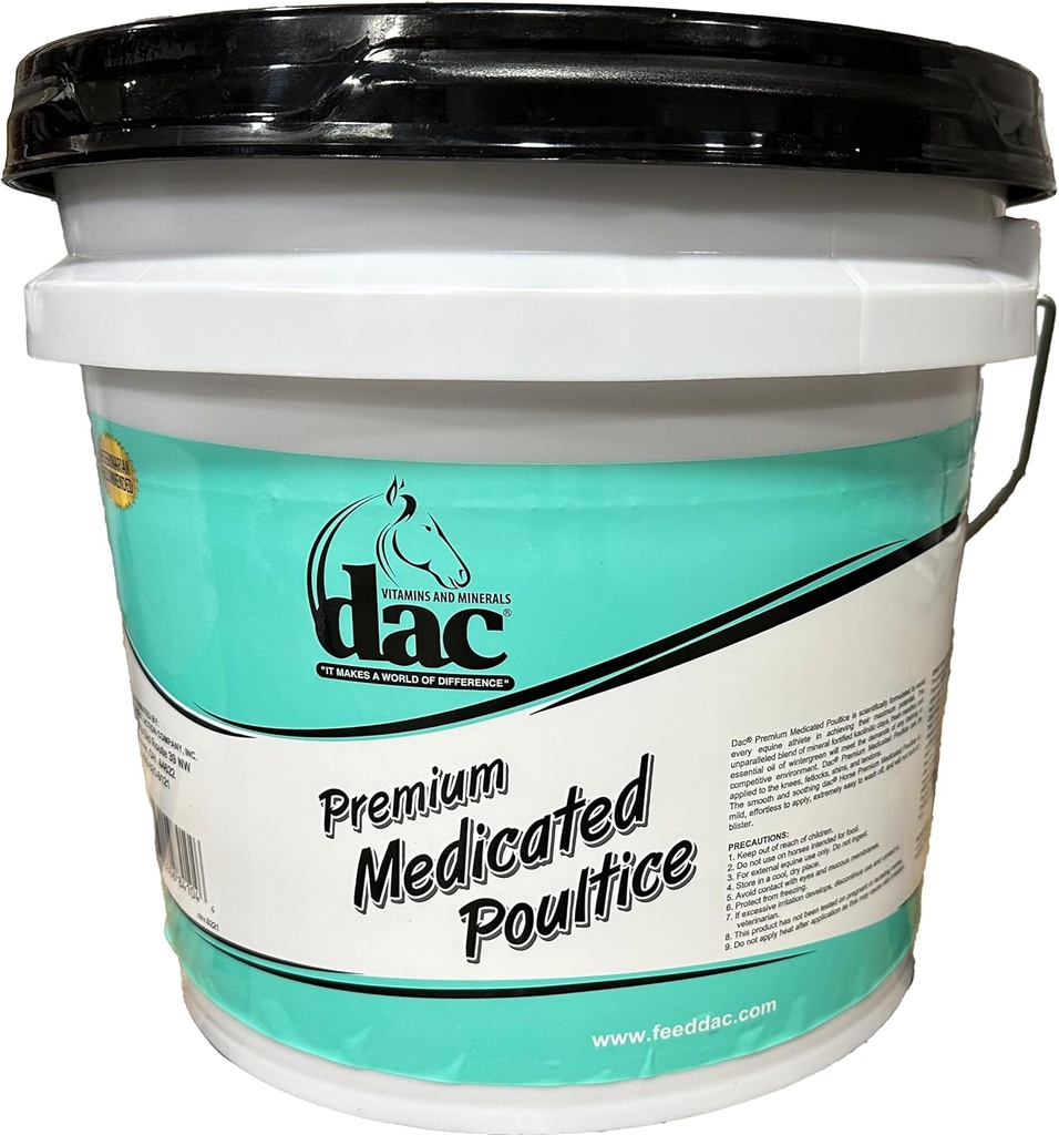 dac vitaminer og mineraler dac® Premium Medisinert Poultice - 45lbs, hvit