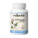 Eklektisk institutt Raw Fresh Freeze-Dried Non-GMO Hawthorn Berry | Cardiovaskulær støtte | 90 CT (500 mg)