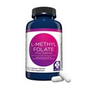 MD Life L-metylfolat 10 mg Supplement - Professional-Grade Active L-metylfolat Supplement - 60 kapsler - L-metylfolat 10 mg - Maksimal styrke MTHFR W / essensielle Aminosyrer