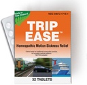 Miers Laboratories Trip Ease – Homøopatiske reisestøttetabletter, Cruise Essentials for bil, båt og flyreiser (32 tabletter)