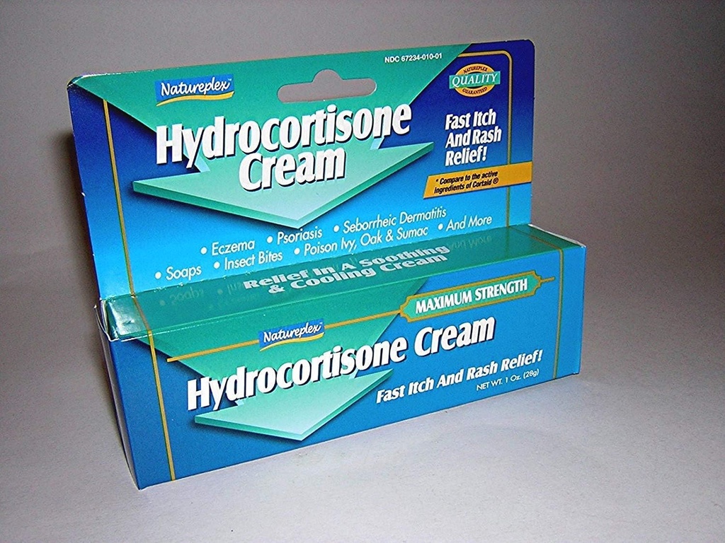 Natureplex Hydrokortison Cream - Netto Wt. 1 oz