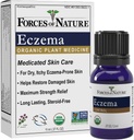 Forces of Nature Eczema Control, Sensitive, Tørr og kløende hud lindring, Steroid-fri hudpleie for flare-ups, Eczema behandling for voksne, organisk homøopatisk medisin, rask-aktuell, 11ml (0,37 fl oz)