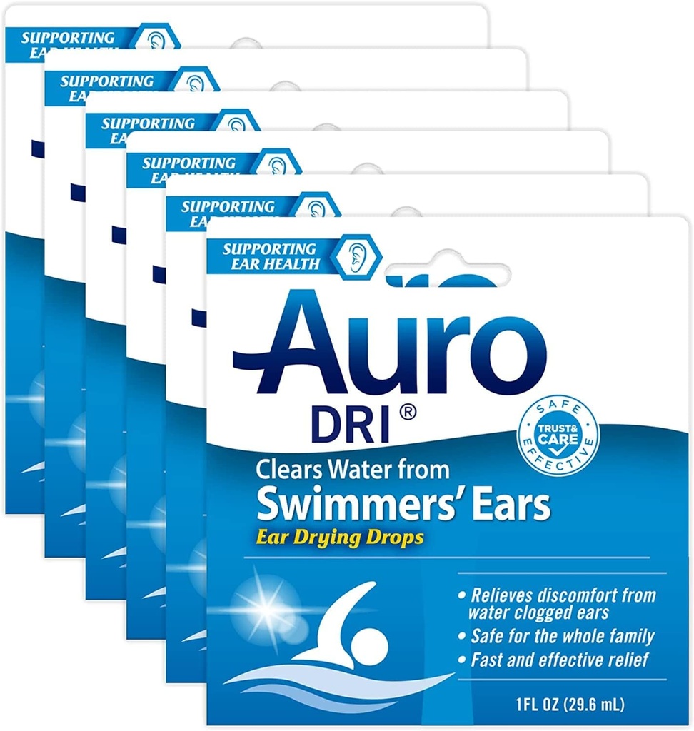 Auro-Dri øret Vann-Drying Aid 1 fl oz (Quantity of 6)