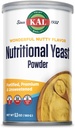 KAL Næringsmiddel Yeast pulver, forsterket med B6, B12, Folsyre og andre B vitaminer, premium og usveiset, Great Nutty Flavor, Vegan, Glutenfri, Ikke-GMO, 60-dagers garanti, 20 serveringer, 6.3oz