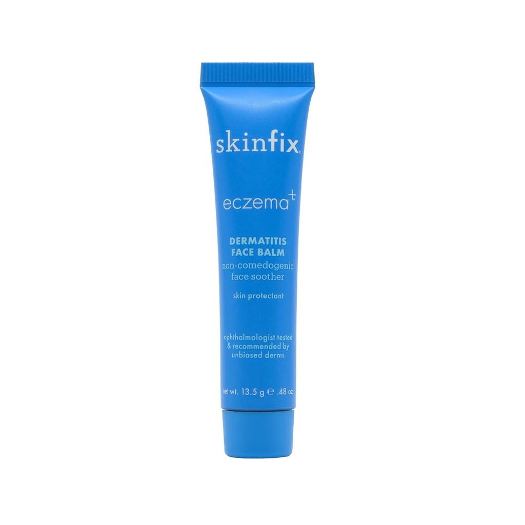 Skinfix Eczema+ Dermatitis Ansikt Balm: Target Facial Dermatitis, Eczema & Tørr hudplaster, Konsentrert Balm som etterlater irritert hud beroliget og beskyttet, 0,48 Fl Oz