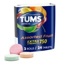 TUMS Tabletter, 8 greve (pakke på 3)