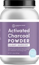 Ultra FINE Coconut Aktivert Charcoal pulver - Kulinariske og kosmetiske applikasjoner, Velvety Smooth Texture for smoothies, Iskrem, bakverk, Sopper, Ultra Fine for en myk Finish, Ingen Grit!