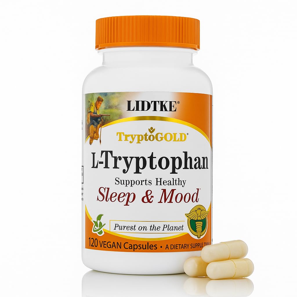 Lidtke Technologies L-Tryptophan Kapsler, 120 greve