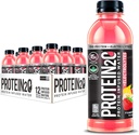 Protein2o + Elektrolytter, lavt kaloriproteininfisert vann, 15g Whey Proteinisolat, Strawberry Banan, 16,91 fl oz (pakke med 12)