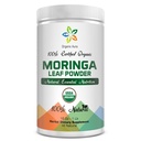 Certified Organic Moringa Leaf Powder-1Lb. USDA Certified Organic. 100% ren og original. Øker naturligvis energi, metabolisme og immunitet. Grønn all supermat. Ingen GMO, Glutenfri