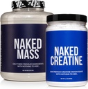 NAKED Muskelvekst Bundle: Unflavored Mass Creatine
