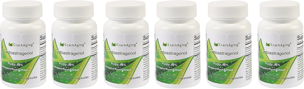 Sperre Super-absorpsjon sykloastragenol 98% Anti-Aging & Telomerase aktivator kosttilskudd(5mg 180 kapsler)