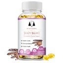 Myo-Inositol & D-Chiro Inositol - Hormon Balance & sunn ovarian støtte for kvinner - 100% alle naturlige PCOS støtte supplement - laget i USA - Vegan Gel Capsule - Redusere ansiktshårvekst