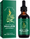 Generic Mullein Leaf Extract - Lung Aid & Purifier - Respiratorisk støtte & Gentle Lung Cleanse - sunn puste - naturlig og trygt - rask absorpsjon - vegetarisk - 60ml, 1 måneds forsyning