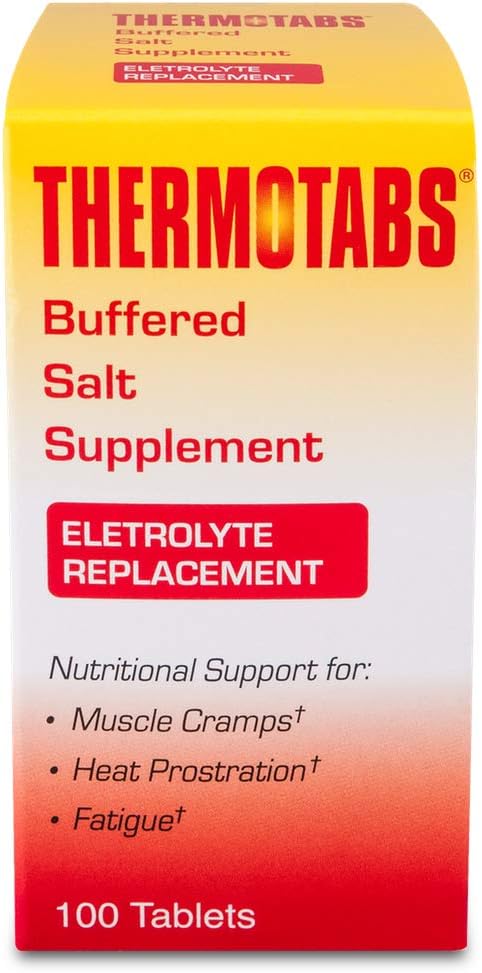 THERMOTABS Salt Supplement Buskede tabletter 100 tabletter (pakke med 2)
