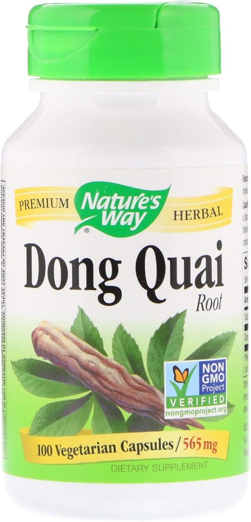 Naturens måte Dong Quai Root -- 100 kapsler / 565 mg