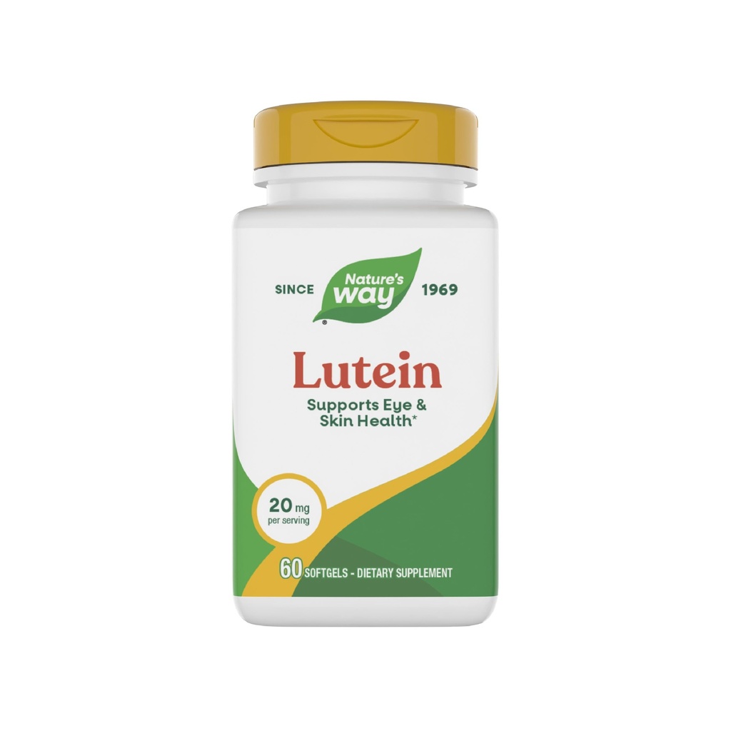 Naturens vei lutein, støtter øyehelse*, 60 myke geler