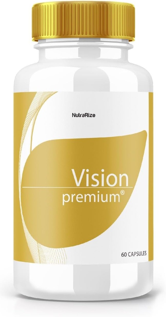 Vision Premium, Premium Eye Support Supplement, Vision Premium Lubricant for å forbedre konsentrasjon og fokus, Vision Premium alle naturlige piller for sunne øyne, VisionPremium anmeldelser (60 kapsler)