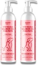 Kjæledyr 2-Pack Wild Alaskan lakseolje blanding for hunder og katter | Omega-3 Boost & Shed Forsvar | Forbedrer Coat & Skin, Allergy & Dandruff Relief | Coat støtte og behandling - 20 Fl Oz Totalt
