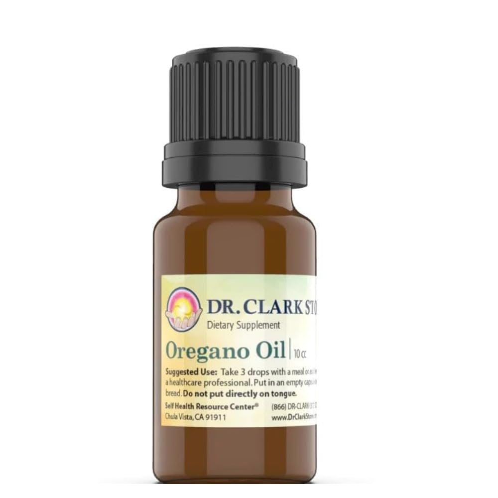 Dr. Clark 100% ren oregano olje – 10cc, naturlig antioksidant og immunstøtte