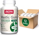 Jarrow Formler Mastic Gum 1000 mg, Kosttilskudd for gastrointestinal helse støtte, 120 Veggie kapsler, 60 dagers forsyning, pakke med 12